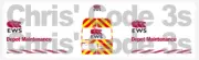 Code 3 Adhesive Vinyl Decal Suit Oxford Diecast 1/76 various - EWS Depot Van