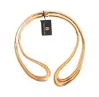 Gold Mod Asymmetric Open Metal Collar Chocker Necklace