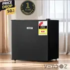48L Bar Fridge Portable Mini Fridge 5L Separate Chiller 6 Levels Eco 60W Black