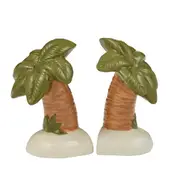 Coast to Coast Aloha Set of 2 Ceramic S&P 10x6x9cm - Green