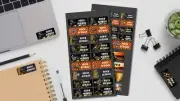 Dirt Bikes Series Personalised Name Label for Kids