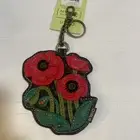 Chala - Red Poppy - Key Fob / Coin Purse - 806RP0