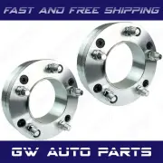 2PC 6x5.5 to 5x150 Hubcentric Wheel adapters 2" Thick 110mm CB fit Tundra Wheel