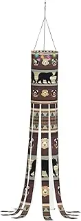 Halloween Garden Bear Windsock Lights Halloween Lighted Windsock for Patio Yard Pathway Party Decor