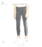 $40 NEW Big Girls Nike ONE FULL Length Training Compression Tights BV3092 SMALL