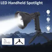 LED Handheld Spotlight Rechargeable Hunting Camping Flashlight Spot Light Torch