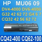 保三 55WH HP MU06 原廠電池DV6-3000 DV7-4000 G42 G62 G72 HP 430 431