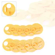 12x Plastic Beekeepers Bee Hive Nuc Box Entrance Gates Beekeeping Tool Yellow
