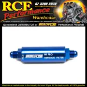 Aeroflow AF66-2040 High Pressure Nitrous Filter -4AN - 140 Micron S/S Element
