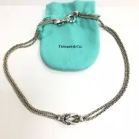 在飛比找Yahoo!奇摩拍賣優惠-TIFFANY＆Co. 925 純銀 項鍊 專櫃 真品 蒂芬