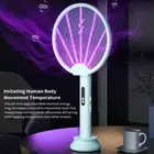 ´Electric Fly Swatter Racket 2-in-1 Intelligent Bug Zapper With USB Rechargeable