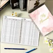 Budget Planner And Monthly Bill Organizer With Pockets. Expense Notebook Diary