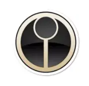 The Tau Icon Vinyl Sticker 2" x 2"