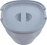 DOITOOL Elderly Portable Commode Detachable Liner for Car Rv Easy-Clean Bedside Toilet Seat