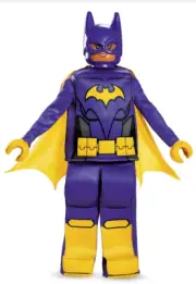 New Lego The Batman Movie Batgirl Child Costume Medium 7-8 yrs