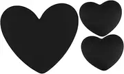 3pcs Box Charging Cable Accessories Charging Cable Protector Heart Patch Unique Cable Line Case Decal Cable Protective Cover Heart Patch Cable Protector Heart Charm Resin Black