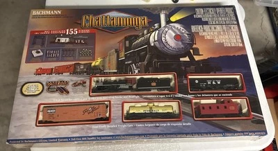 New BACHMANN Chattanooga Ready-to-Run HO Electric Train Set 155 Pieces - SEALED