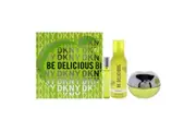 DKNY Be Delicious by Donna Karan for Women - 3 Pc Gift Set 3.4oz EDP Spray, 0.5oz EDP Spray, 5.1oz Shower Mousse
