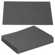 12.5x10x0.04" Chipboard Sheets 20Pcs 40PT Thick Book Board Binders Board, Black