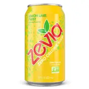 Zero Calorie Soda, Lemon Lime Twist, 12 Fl Oz Cans (Pack of 24)