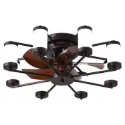 Flush Mount 21.7 Inch Ceiling Fan with Remote