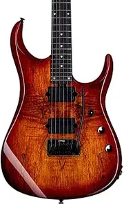 Sterling By Music Man JP150 John Petrucci Dimarzio Pickups Electric Guitar, Blood Orange Burst