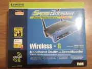 NEW Linksys WRT54GS Wireless G Broadband Router w/ Speed Booster 2.4GHz 802.11g