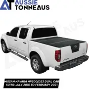 Ezy Fold Tonneau To Fit Nissan Navara NP300/D23 Dual Cab July 2015 - Feb 2021 (for: Nissan)