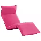 vidaXL Foldable Sunlounger Oxford Fabric Pink BBT