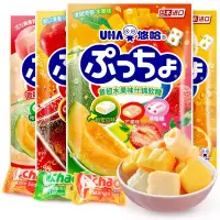 在飛比找蝦皮購物優惠-日本 UHA 味覺糖 日本人氣軟糖 期間限定噗啾糖果 普超軟