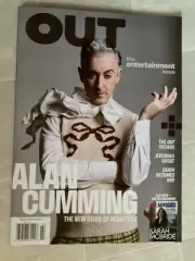 Two issues Out/the advocate MagazineNov/dec 2023, Jan/feb 2025, no name tag