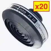 Box Lot 20x 3M Scott Safety Pro2000 PF10 P2/P3 Filters