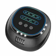 Ultrasonic Mouse Repellent With Speaker And Flashing Light Ultrasonic 360degree For Indoor Outdoor Insect,Ant Bat,Mice,Squirrel Repeller Color Black