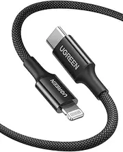 UGREEN USB C to Lightning Cable [1M Apple MFi Certified] Type C PD Fast Charging iPhone Charger Silicone Braided Cord Compatible with iPhone 14 Pro Max/14 Plus 13/12/11/XS, MacBook, iPad, AirPods Pro