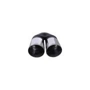 Redback Exhaust Tip Y-Piece Inner Cone - 89mm 3-1/2" In Twin 89mm 3-1/2" Out