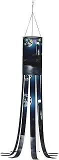 Halloween Garden Moonlight Lighthouse Windsock Lights Halloween Lighted Windsock for Patio Yard Pathway Party Decor