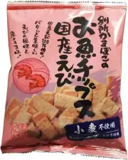 Bessho Kamaboko Store Fish Chips Domestic Shrimp 40g x 5 bags Snacks from Japan