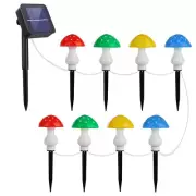 Solar Mushroom Lights Outdoor Garden 8 Modes for Yard, Lawn, Pathway,1567