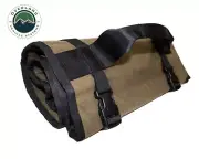 Overland Vehicle Systems Rolled Bag General Tools w Handle & Straps Waxed Canvas