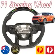 LED Shift Lights Carbon Fiber Steering Wheel For Land Rover Evoque L551 2019+