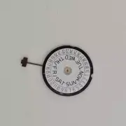 Quartz Movement Watch Date At 6' Dual Calendar w/Battery For RONDA Lambda 517