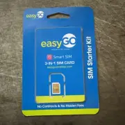 EasyGo / h20/ AT&T Sim 5G 3 In One Sim Card New