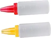 Cabilock 2Pcs Cake Piping Lightweight Decorating Tool for Cakes and Pastries Practical Baking Gadget Random Colors for Easy Icing Application and Decorating