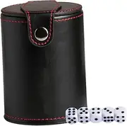 TOYANDONA 2-Layer Lid Dice Cup Set Ktv Dice Holder Party Game Props Game Accessory