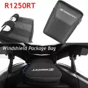 Windshield Package Bag Motorcycle Cockpit Bag For BMW R1250RT 2021 2022 2023 -
