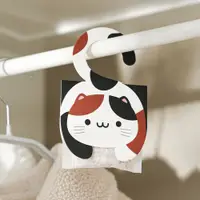 在飛比找誠品線上優惠-日本霜山 可掛式貓咪造型精油香氛袋-12入-黑莓月桂葉(三花
