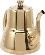 Vaguelly Infuser Kettle with Comfortable Handle Household Teapot for Induction Cookers Water Kettle for Brewing Restaurant