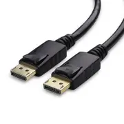 1.8m DisplayPort to DisplayPort Cable DP to DP Male Lead Connector HD TV 1080 4K