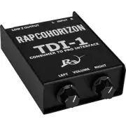 Rapco/Horizon TDI-1 Consumer Level to Balanced XLR Stereo Tape Deck Interface