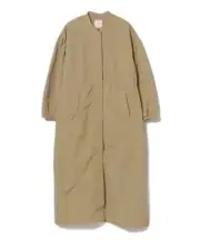 (ASK availability First) BEAMS Drawstring long shirt coat New